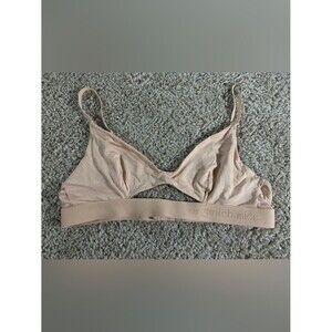 Organic Basics Soft Touch Basic Bralette Tan Medium